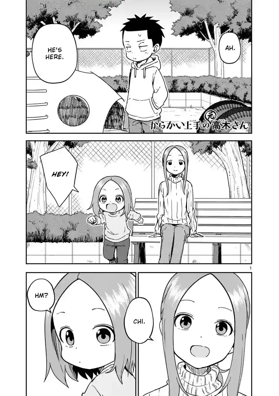 Karakai Jouzu no (Moto) Takagi-san Chapter 268 1